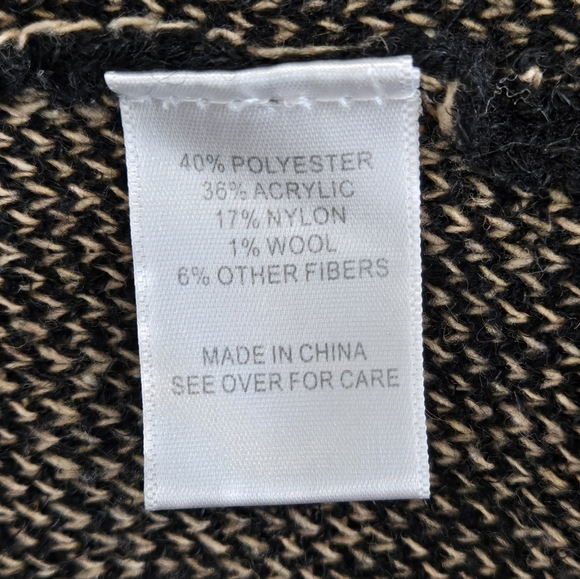 NWOT Windowpane Open Sweater Size Medium - Picture 6 of 6